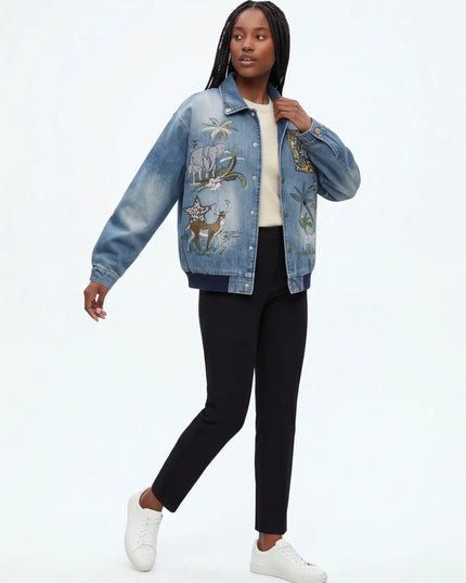Front view of the Maison Grozavu Quartz Jacket Issue in jacket — showing the structural collar.