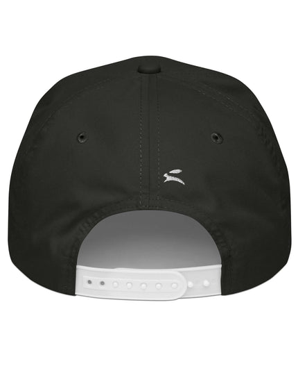 Rear view of the Maison Grozavu Modern Ghost Cap in cap — showing the structural collar.