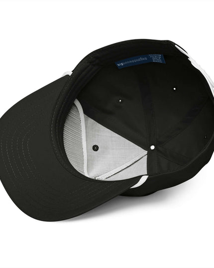 Front view of the Maison Grozavu Modern Ghost Cap in cap — showing the clean lines.
