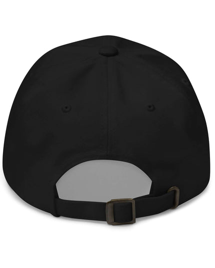 Rear view of the Maison Grozavu Bone Cap Profile in hat — showing the relaxed fit.