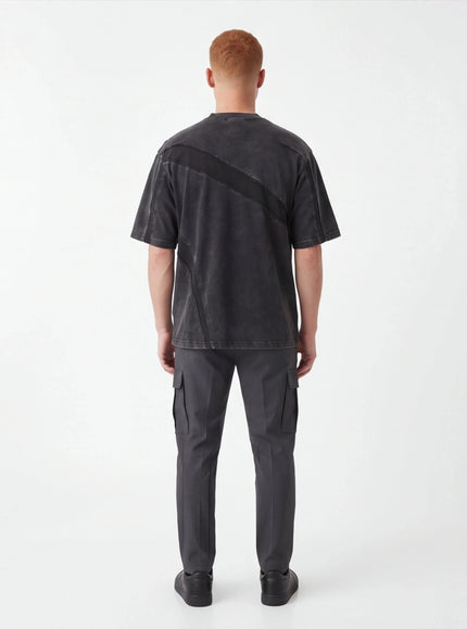T-Shirt Dinamica – in Materiale Ultra-Morbido con Attitudine Streetwear