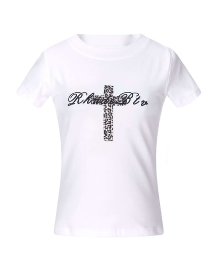 Maison Grozavu Minimalist Tee - Basalt Volume in neutral — front view showing the clean silhouette and premium fabric construction