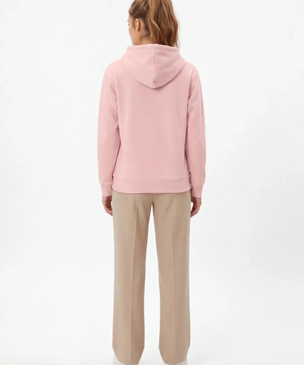 Front view of the Maison Grozavu Stark Chalk Hoodie in collection — showing the structural collar.