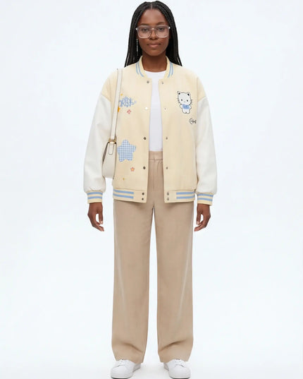 Front view of the Maison Grozavu Earth Top Drape in top — showing the relaxed fit.
