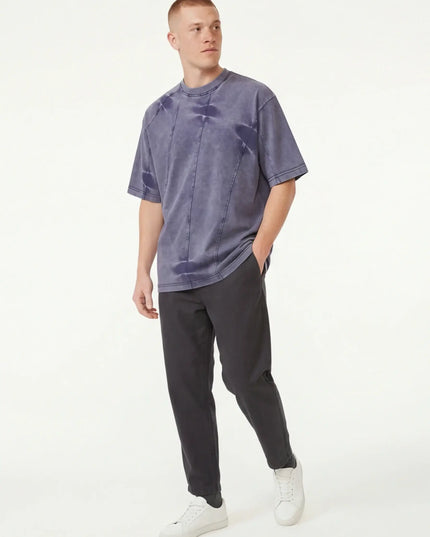 Maison Grozavu Slate Top Loom in signature tone — front view showing the precise sleeve cut