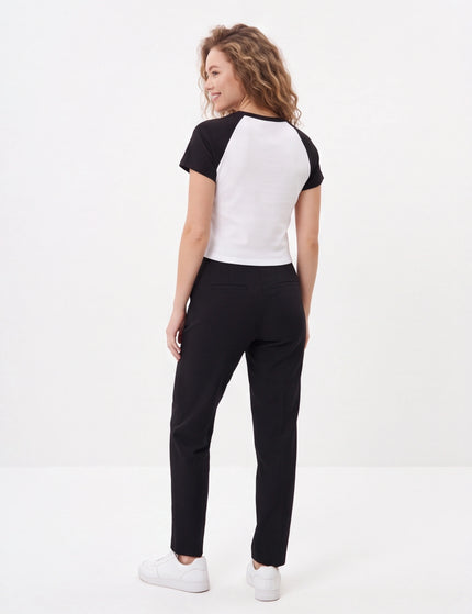 Women’s micro rib raglan baby tee