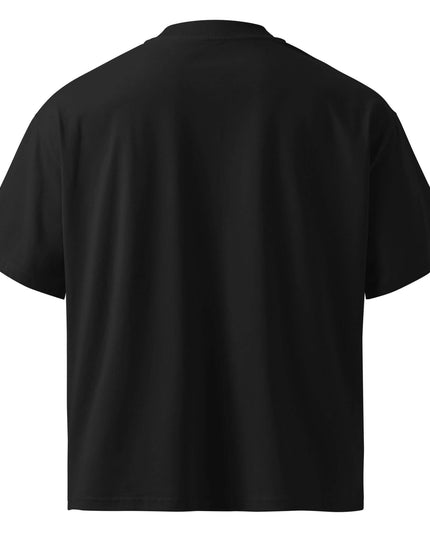 Rear view of the Maison Grozavu Pure Carbon Tee in shirt — showing the premium fabric texture.