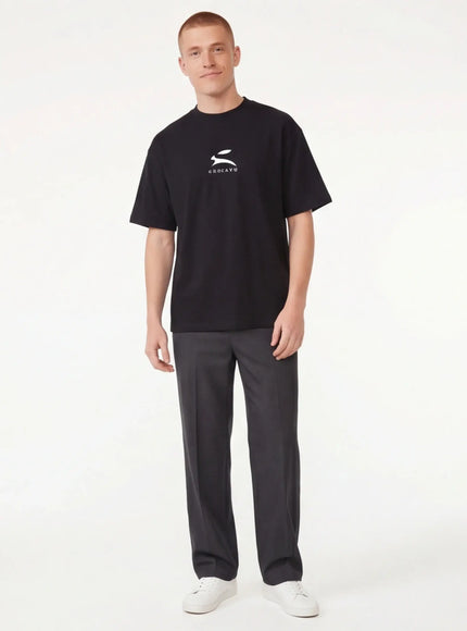 Essential T-Shirt by Grozavu - Fabric Display (Pos 1)
