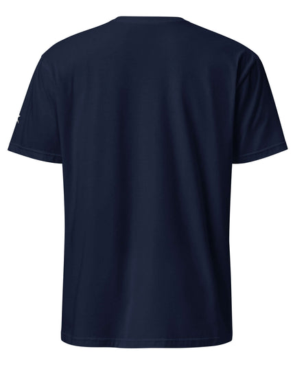 Rear view of the Maison Grozavu Taupe Tee Loom in shirt — showing the sleek silhouette.