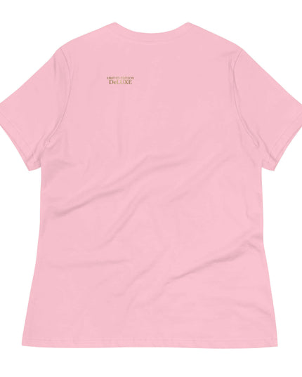 Rear view of the Maison Grozavu Refined Sable Tee in tee — showing the sleek silhouette.