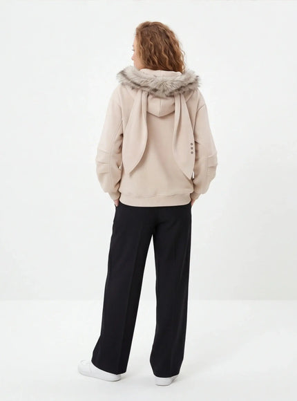 Ikonischer Hoodie – aus dichtem Gewebe für alltägliche Eleganz