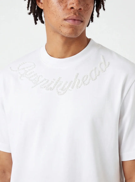 Makelloses T-Shirt – aus luxuriösem Twill für eine mutige Silhouette