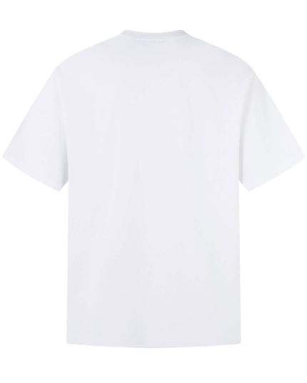 Rear view of the Maison Grozavu Sleek Carbon Tee in shirt — showing the premium fabric texture.