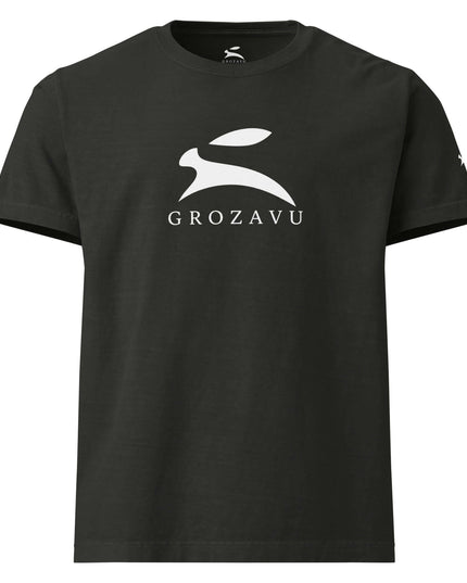 Grozavu garment-dyed oversized tee in 220 g/m2 ring-spun cotton