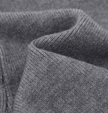 Close-up of soft gray fabric showcasing texture for Casual Solid Color Tracksuit Set.