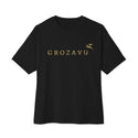 Grozavu boxy tee in 170 g/m2 combed ring-spun cotton with dropped shoulders