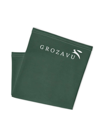 Emblematic Neck Gaiter by Grozavu - Modern Silhouette (Pos 4)