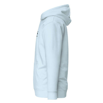 Grozavu Hoodie side view showcasing its cool design and comfortable fit.