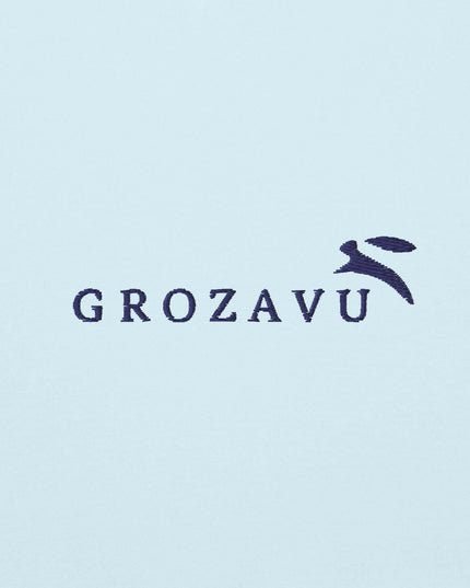 Front view of the Maison Grozavu Sleek Bone Tee in tee — showing the robust construction.