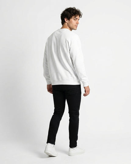 Grozavu oversized crewneck sweatshirt in 350 g/m2 organic cotton — view 7