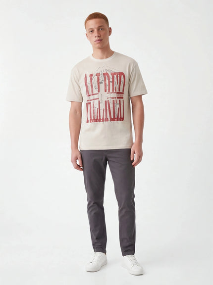 Premium T-Shirt – aus luxuriösem Twill für einen minimalistischen Stil