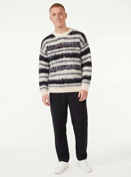 Thermal Sweatshirt by Grozavu - On-Model View (Pos 1)