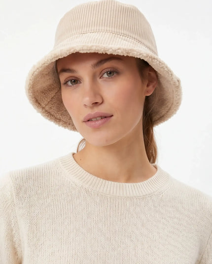 Archival Slate Cap — second colourway rear view showing back panel and hemline detail