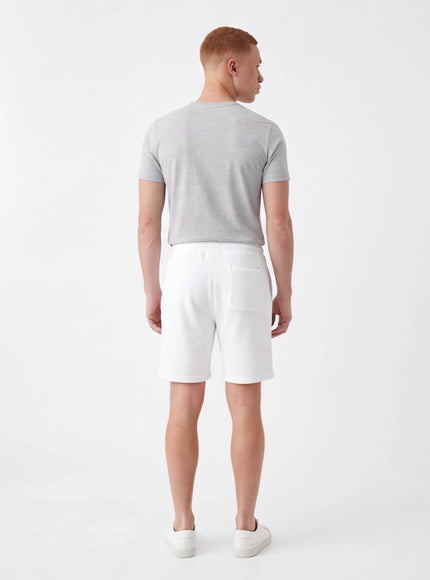 Pantaloni corti in pile da uomo