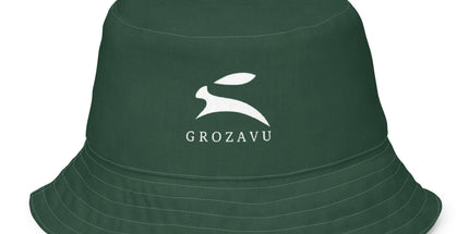 Front view of the Maison Grozavu Earth Cap Silhouette in hat — showing the robust construction.