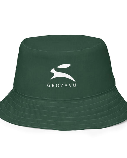 Front view of the Maison Grozavu Earth Cap Silhouette in hat — showing the robust construction.
