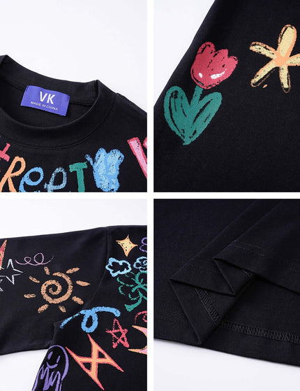 Iconic T-Shirt by Grozavu - Fabric Display (Pos 4)