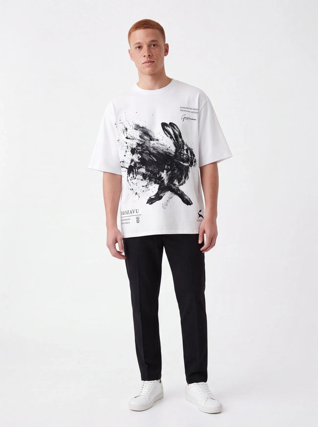 Oversized cotton t-shirt - View 2