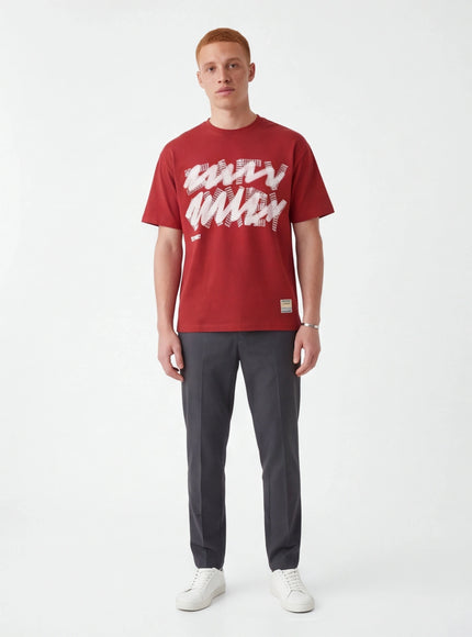 Refined T-Shirt – from Luxury Twill with Modern Aesthetics