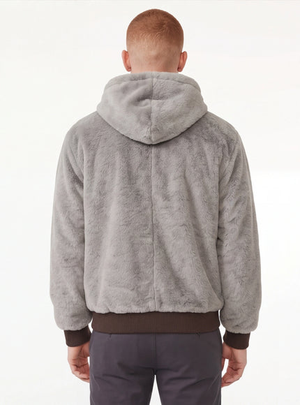 Essential Fit Zipper Hooded Sweatshirt