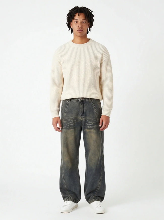 Loungewear Jeans – with Thermal Insulation with Refined Details