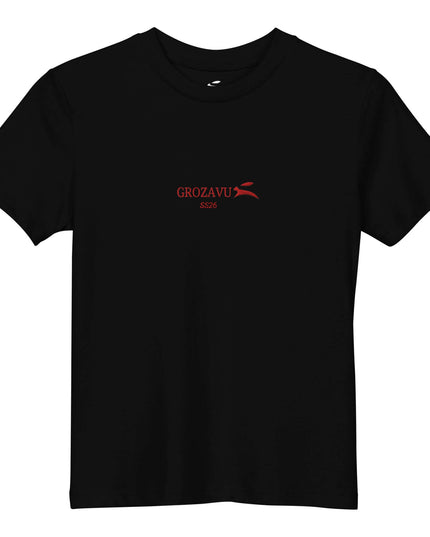 Grozavu kids organic tee in 155 g/m2 ring-spun cotton, single jersey