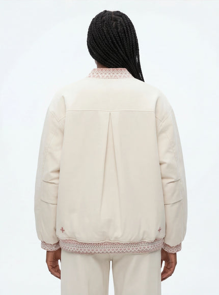 Veste en coton à panneaux spliced indispensable