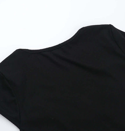 Lace Patchwork Strapless Vest – Slim Fit back view showcasing smooth polyester fabric and elegant neckline design.