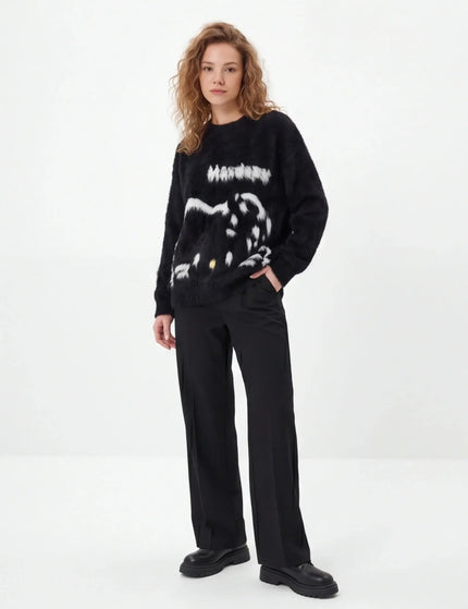 Seidenbequemes Crewneck