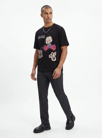 T-Shirt Senza Tempo – con Interno Spazzolato e Attitudine Streetwear