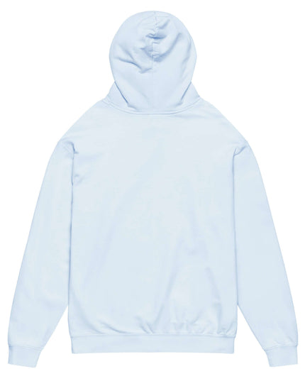 Front view of the Maison Grozavu Monochrome Crewneck Drape in sweatshirt — showing the refined stitching.