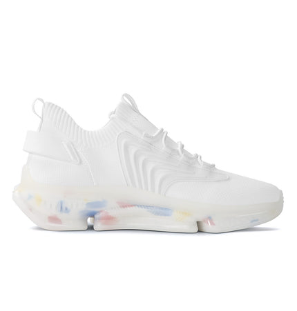 Lightweight White Air Cushion Sneakers