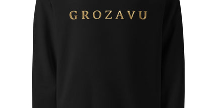 Grozavu organic cotton sweatshirt in 350 g/m2 with brushed fleece interior