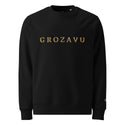 Grozavu organic cotton sweatshirt in 350 g/m2 with brushed fleece interior