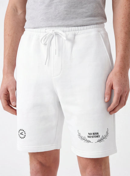 Pantaloni corti in pile da uomo