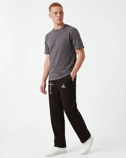 Front view of the Maison Grozavu Quiet Ecru Top in top — showing the relaxed fit.