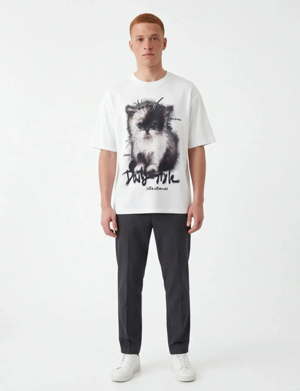 Organic Oversized Crop Tee