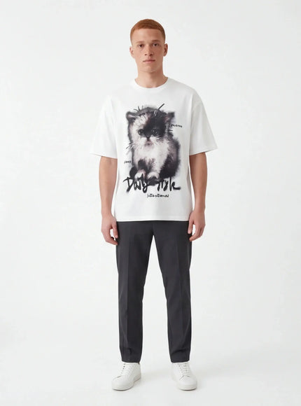 Oversized Crop Top – aus biologischer Faser mit perfektem Schnitt