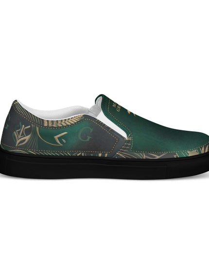 Monochrome Footwear Issue — left-side profile view showing sleeve angle and Black fabric fall