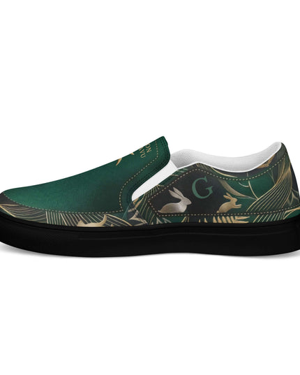 Monochrome Footwear Issue — right-side profile view showing the fitted silhouette and Black colourway from the side